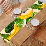 Aloha Banana Pattern Print Table Runner