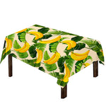 Aloha Banana Pattern Print Tablecloth