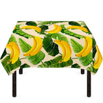 Aloha Banana Pattern Print Tablecloth