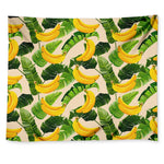 Aloha Banana Pattern Print Tapestry