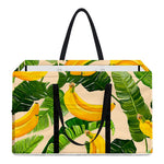 Aloha Banana Pattern Print Utility Tote Bag