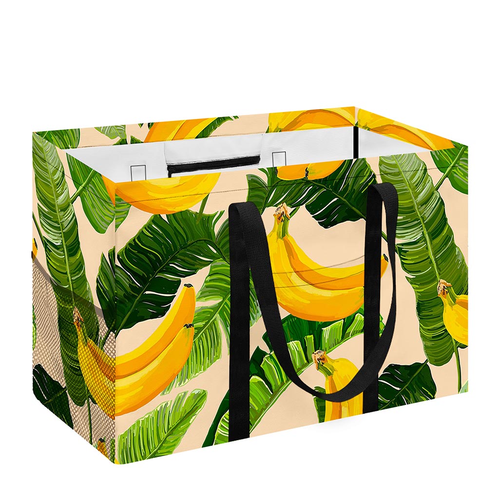 Aloha Banana Pattern Print Utility Tote Bag