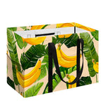 Aloha Banana Pattern Print Utility Tote Bag