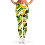 Aloha Banana Pattern Print Women's Leggings