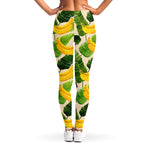 Aloha Banana Pattern Print Women's Leggings