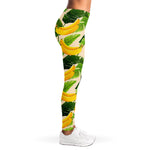 Aloha Banana Pattern Print Women's Leggings