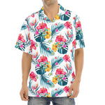 Aloha Hawaii Floral Pattern Print Aloha Shirt