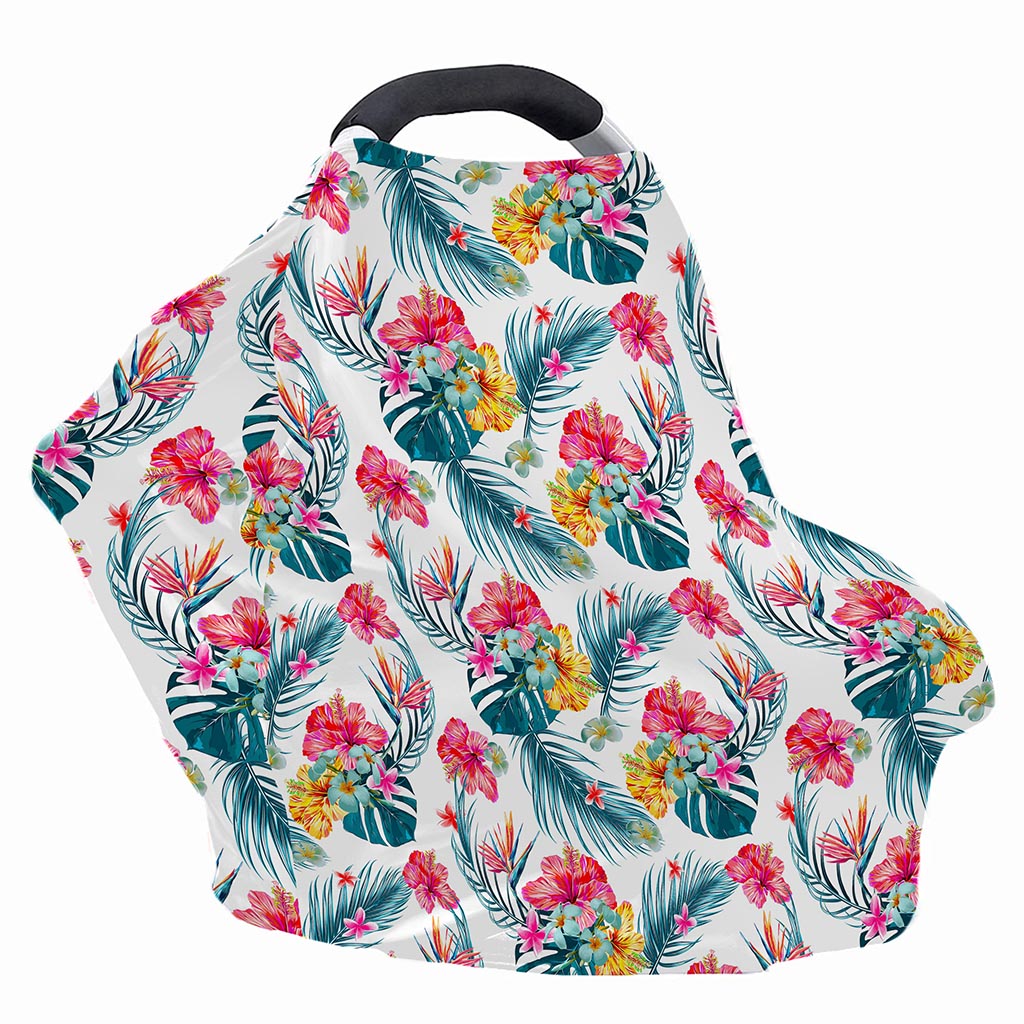 Aloha Hawaii Floral Pattern Print Baby Seat Cover