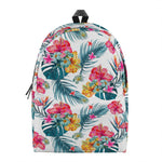 Aloha Hawaii Floral Pattern Print Backpack