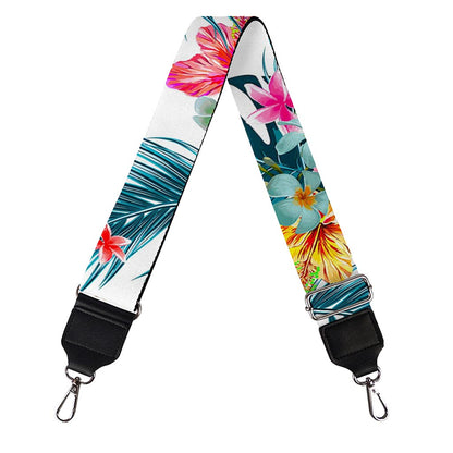 Aloha Hawaii Floral Pattern Print Bag Strap