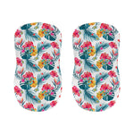 Aloha Hawaii Floral Pattern Print Bar Stool Covers