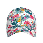 Aloha Hawaii Floral Pattern Print Baseball Cap