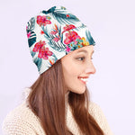 Aloha Hawaii Floral Pattern Print Beanie