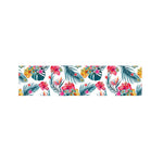 Aloha Hawaii Floral Pattern Print Bed Runner