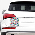 Aloha Hawaii Floral Pattern Print Car Sticker