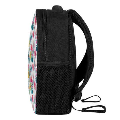 Aloha Hawaii Floral Pattern Print Casual Backpack
