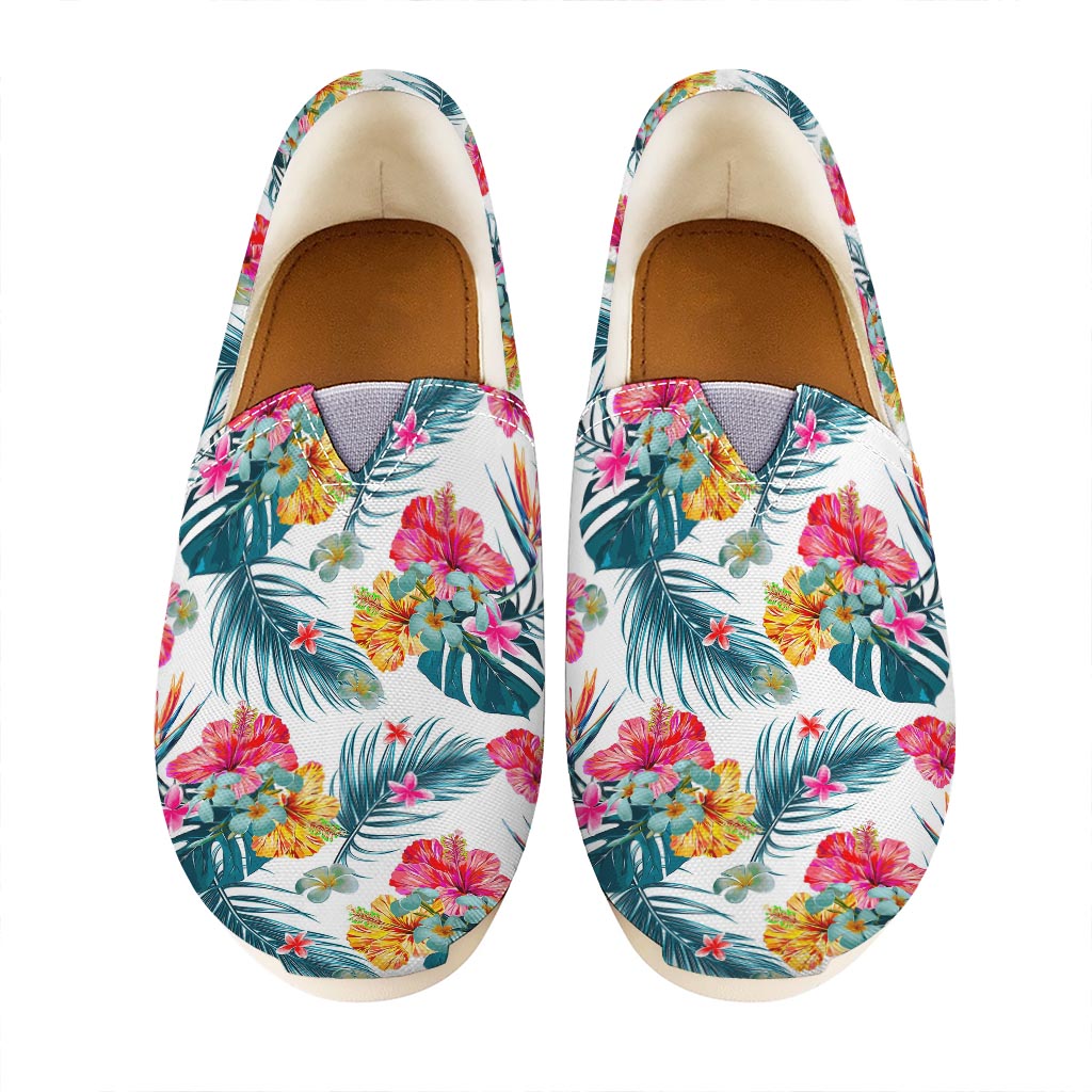 Aloha Hawaii Floral Pattern Print Casual Shoes