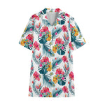 Aloha Hawaii Floral Pattern Print Cotton Hawaiian Shirt