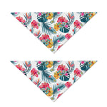 Aloha Hawaii Floral Pattern Print Dog Bandana