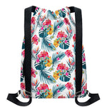 Aloha Hawaii Floral Pattern Print Drawstring Backpack