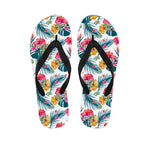 Aloha Hawaii Floral Pattern Print Flip Flops