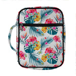 Aloha Hawaii Floral Pattern Print Front Pocket Bible Bag