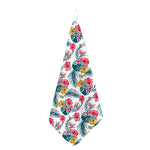Aloha Hawaii Floral Pattern Print Hand Towel