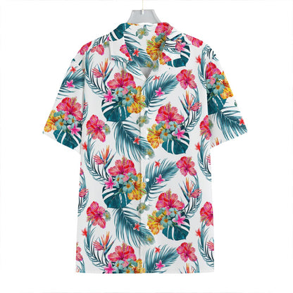 Aloha Hawaii Floral Pattern Print Hawaiian Shirt