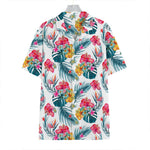Aloha Hawaii Floral Pattern Print Hawaiian Shirt