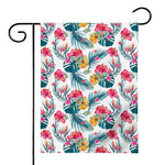 Aloha Hawaii Floral Pattern Print House Flag