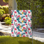 Aloha Hawaii Floral Pattern Print House Flag