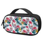 Aloha Hawaii Floral Pattern Print Insulin Cooler Travel Case