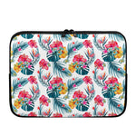 Aloha Hawaii Floral Pattern Print Laptop Sleeve