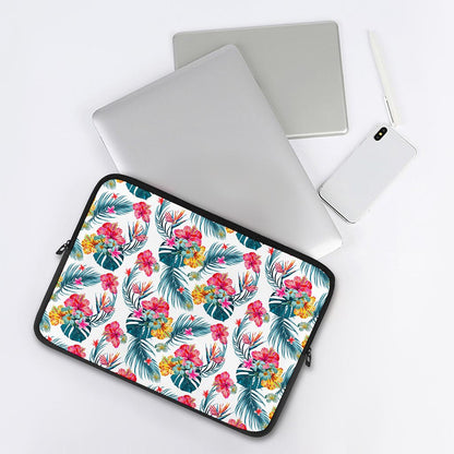 Aloha Hawaii Floral Pattern Print Laptop Sleeve
