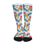 Aloha Hawaii Floral Pattern Print Long Socks