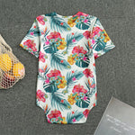 Aloha Hawaii Floral Pattern Print Men's Bodysuit