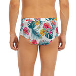 Aloha Hawaii Floral Pattern Print Men's Briefs