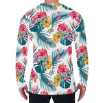 Aloha Hawaii Floral Pattern Print Men's Long Sleeve T-Shirt