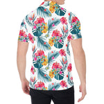 Aloha Hawaii Floral Pattern Print Men's Shirt