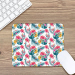 Aloha Hawaii Floral Pattern Print Mouse Pad