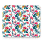 Aloha Hawaii Floral Pattern Print Mouse Pad