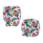 Aloha Hawaii Floral Pattern Print Office Chair Cover