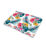 Aloha Hawaii Floral Pattern Print Pet Cooling Mat Cover