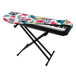 Aloha Hawaii Floral Pattern Print Piano Keyboard Cover