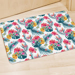 Aloha Hawaii Floral Pattern Print Polyester Doormat