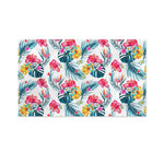 Aloha Hawaii Floral Pattern Print Polyester Flag