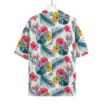 Aloha Hawaii Floral Pattern Print Rayon Hawaiian Shirt