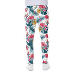 Aloha Hawaii Floral Pattern Print Scuba Joggers