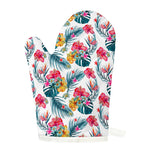Aloha Hawaii Floral Pattern Print Single Oven Mitt