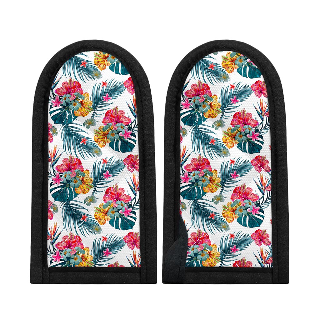 Aloha Hawaii Floral Pattern Print Skillet Handle Cover